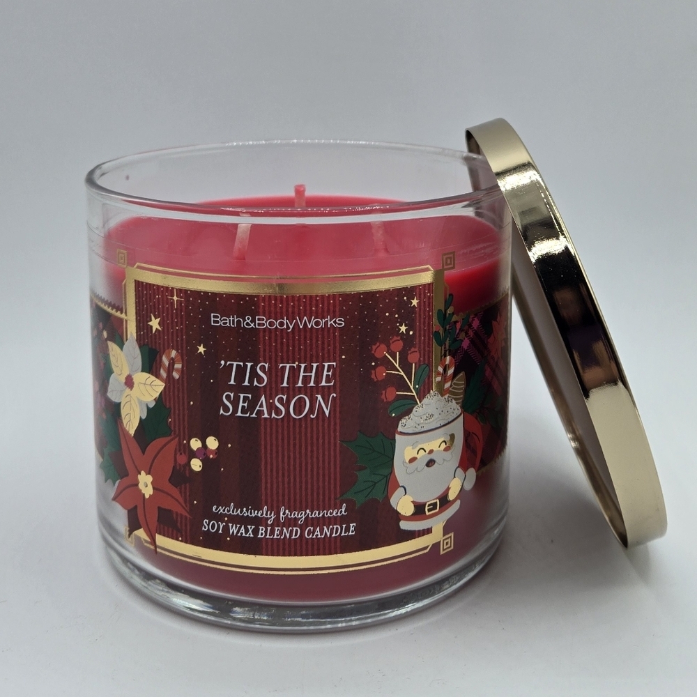 Bath & Body Works Tis the Season 3 Wick Candle